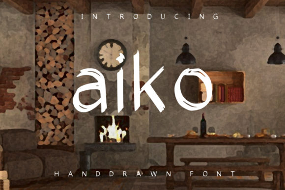 Aiko: A Handwritten Font for Web Design