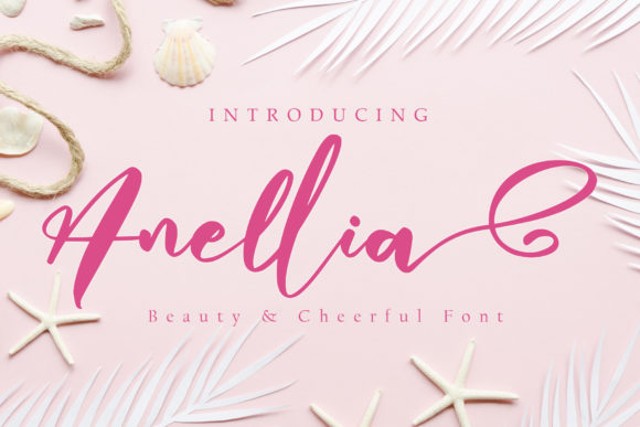 Anellia: A Refined Script Font