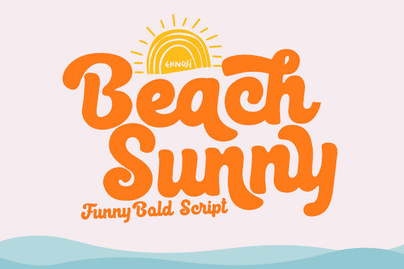 Beach Sunny: A Vintage Font for Business Style