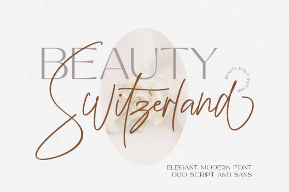 Beauty Switzerland: A Luxe Font for Marketers