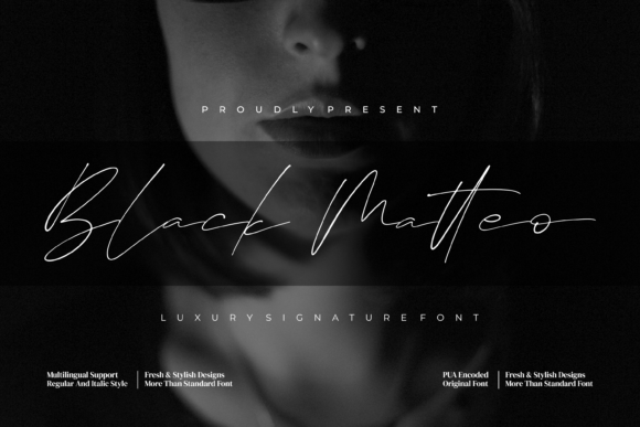 Black Matteo Font Review