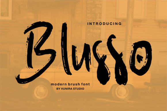 Blusso: A Warm Script for Creative Projects