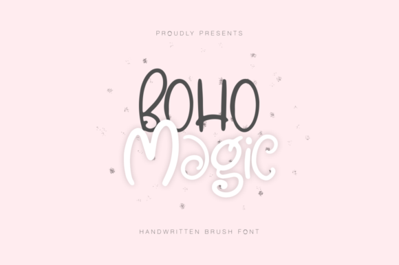 Boho Magic: A Whimsical Font for Business