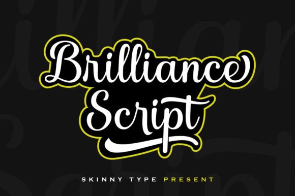 Brilliance: A Bold Handwritten Font