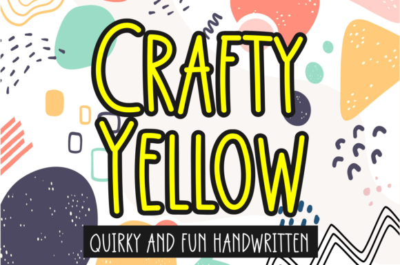 Crafty Yellow Font: A Playful Typeface for Creative Projects
