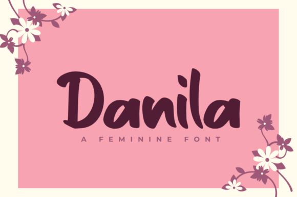 Danila: A Handwritten Font for Creative Marketing