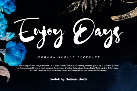 Enjoy Days Review: A Script Font for Real Projects