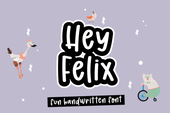 Hey Felix: A Fresh Handwritten Font