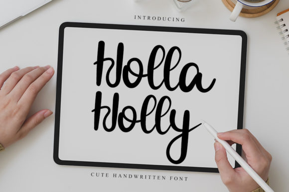 Holla Holly Font for Business