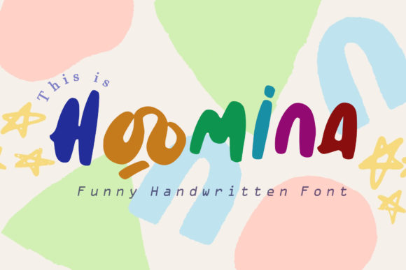 Hoomina: A Handwritten Font for Creative Makers