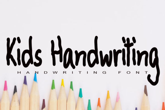 Kids Handwriting: A Wavy, Simple Font for Creative Projects