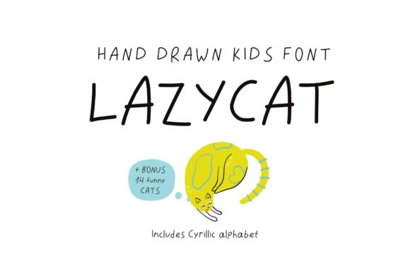 Lazycat: A Warm Font for Business Branding