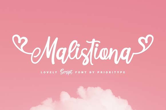 Malistiona: A Delicate Script Font