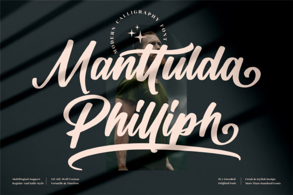 Manttulda Philliph: A Elegant Script Font
