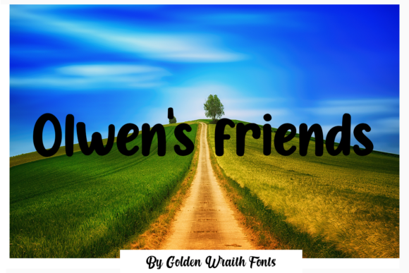 Olwen s Friends Font for Web Design