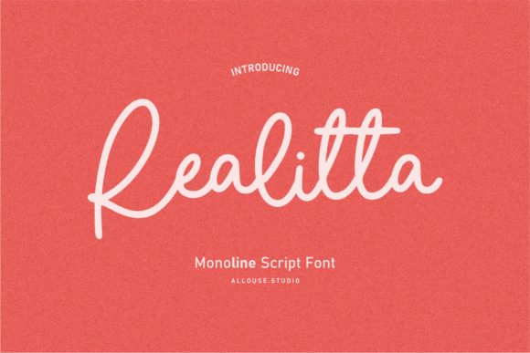 Ralitta: A Script Font for Web Design