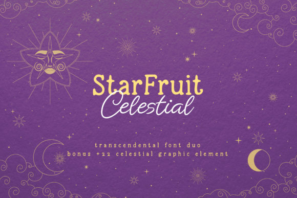 Starfruit Celestial Duo Font Review