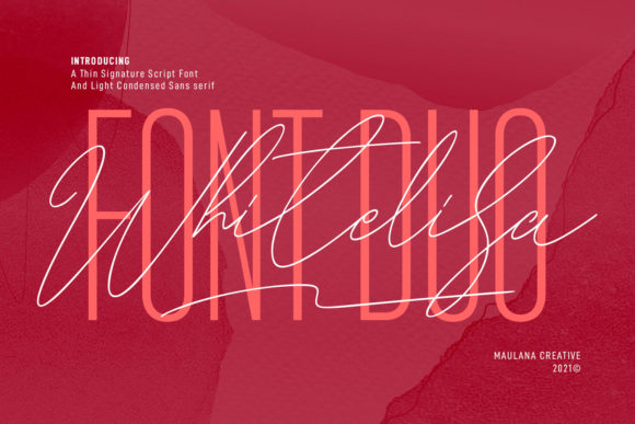 Whitelisa: A Stylish Font for Creative Projects